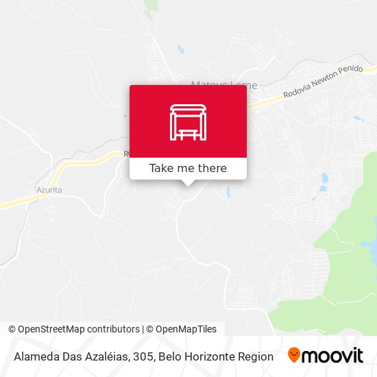 Alameda Das Azaléias, 305 map