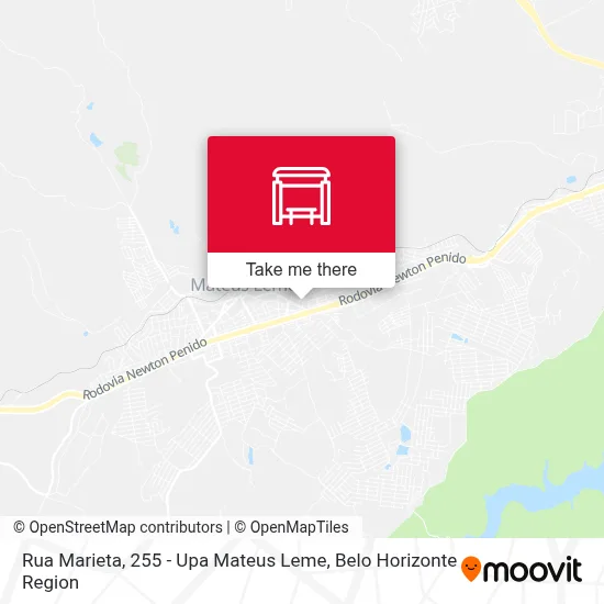 Rua Marieta, 255 - Upa Mateus Leme map