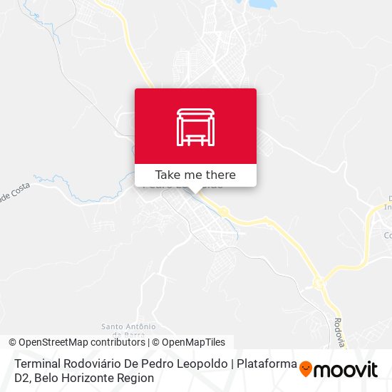 Terminal Rodoviário De Pedro Leopoldo | Plataforma D2 map