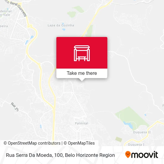 Rua Serra Da Moeda, 100 map