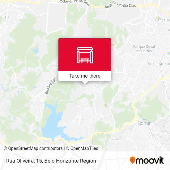 Rua Oliveira, 15 map