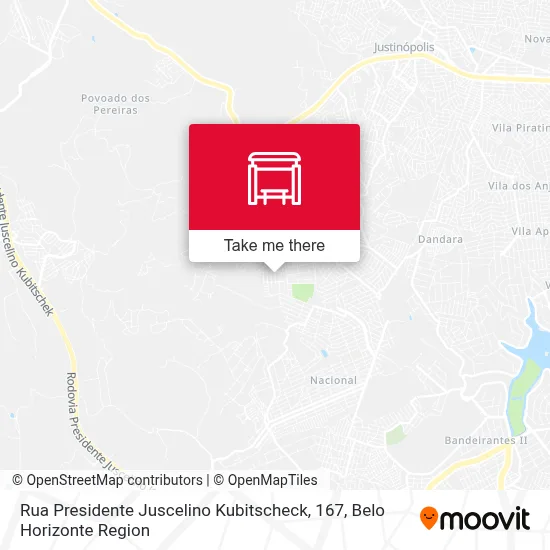 Rua Presidente Juscelino Kubitscheck, 167 map