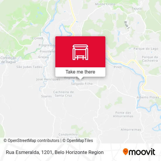 Rua Esmeralda, 1201 map