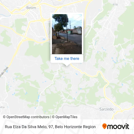 Rua Elza Da Silva Melo, 97 map