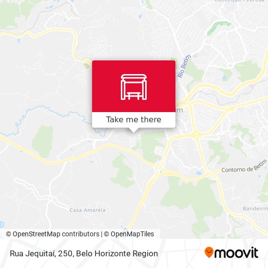 Rua Jequitaí, 250 map