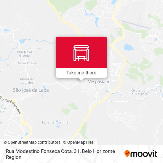 Rua Modestino Fonseca Cota, 31 map