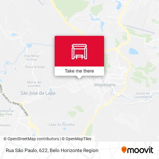Rua São Paulo, 622 map