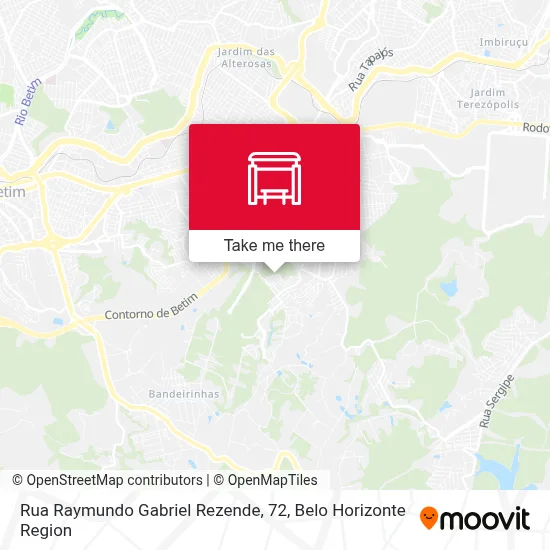 Rua Raymundo Gabriel Rezende, 72 map