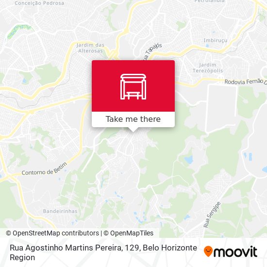 Rua Agostinho Martins Pereira, 129 map