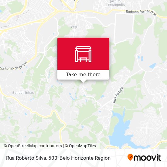 Rua Roberto Silva, 500 map