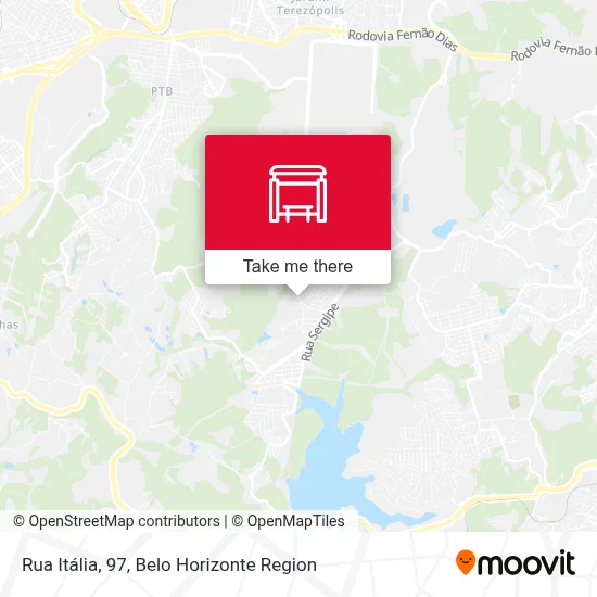 Rua Itália, 97 map