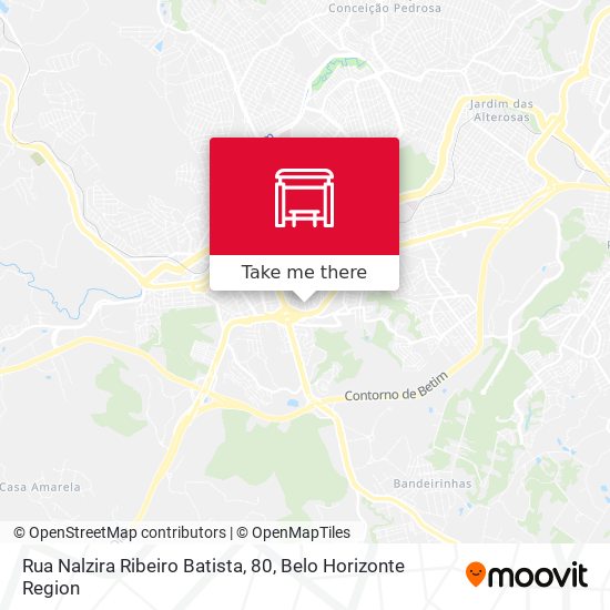 Rua Nalzira Ribeiro Batista, 80 map