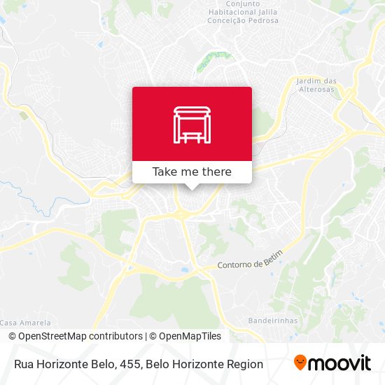 Rua Horizonte Belo, 455 map