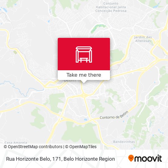 Rua Horizonte Belo, 171 map