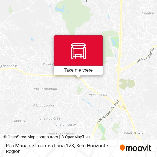 Rua Maria de Lourdes Faria 128 map