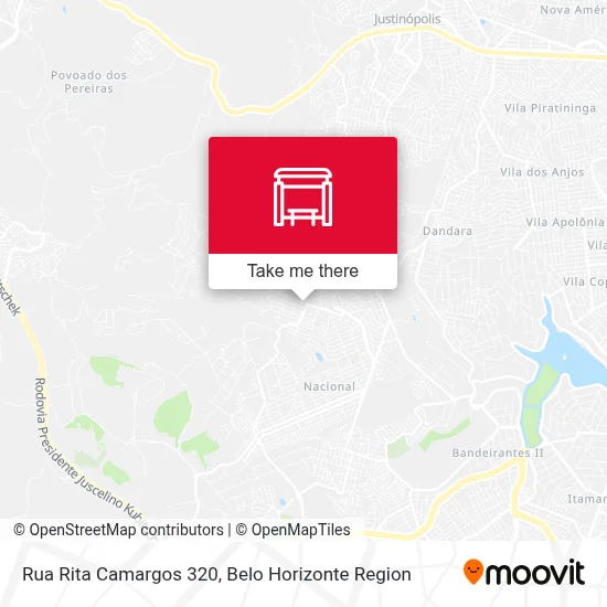 Rua Rita Camargos 320 map