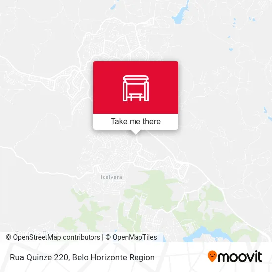 Rua Quinze 220 map