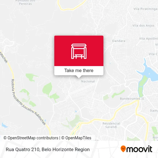 Rua Quatro 210 map