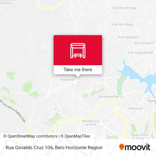 Rua Osvaldo Cruz 106 map