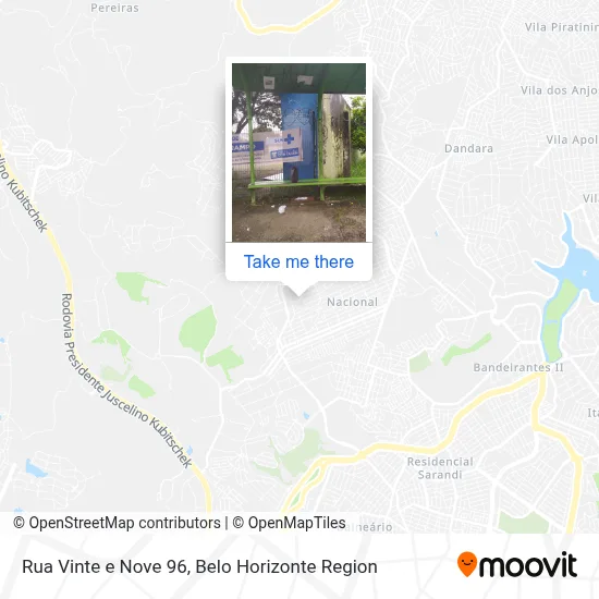 Rua Vinte e Nove 96 map