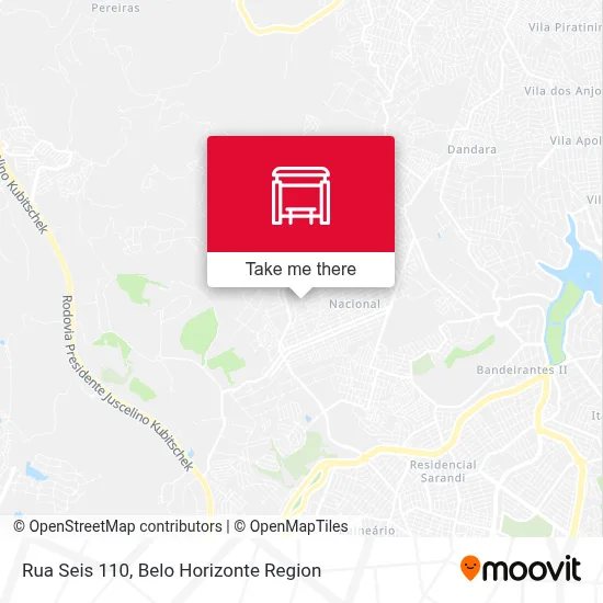 Rua Seis 110 map