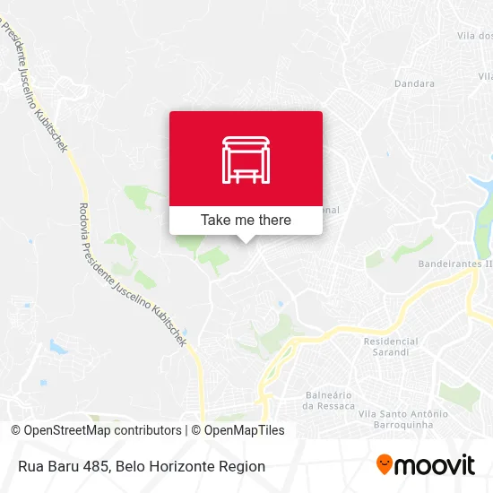 Rua Baru 485 map