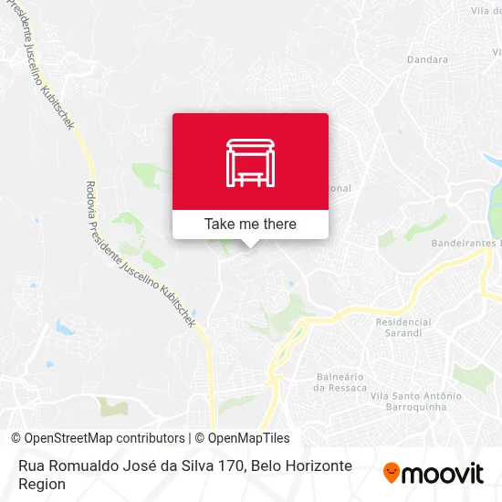 Rua Romualdo José da Silva 170 map