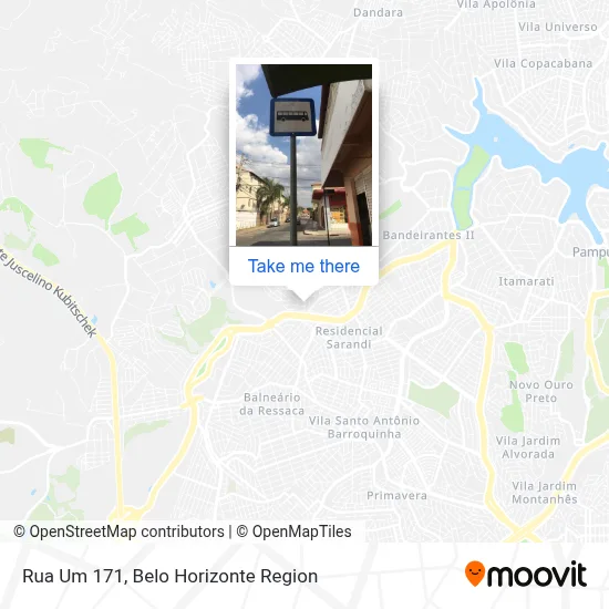 Rua Um 171 map