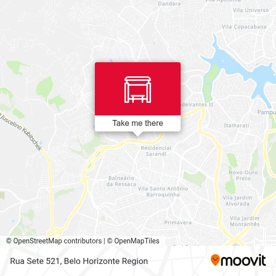Rua Sete 521 map