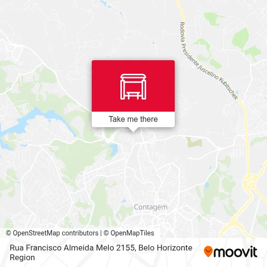 Rua Francisco Almeida Melo 2155 map