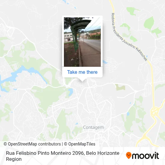 Rua Felisbino Pinto Monteiro 2096 map