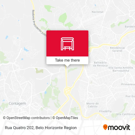 Rua Quatro 202 map