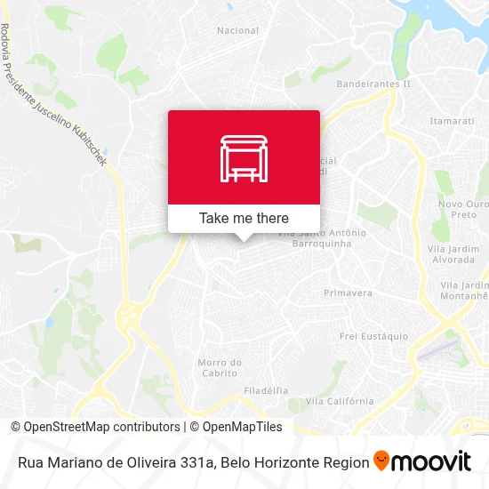 Rua Mariano de Oliveira 331a map