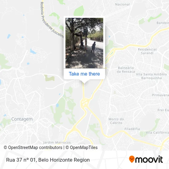 Rua 37 nº 01 map
