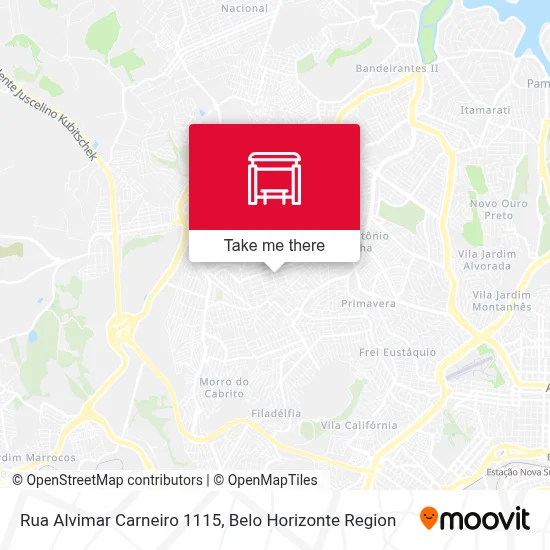 Rua Alvimar Carneiro 1115 map