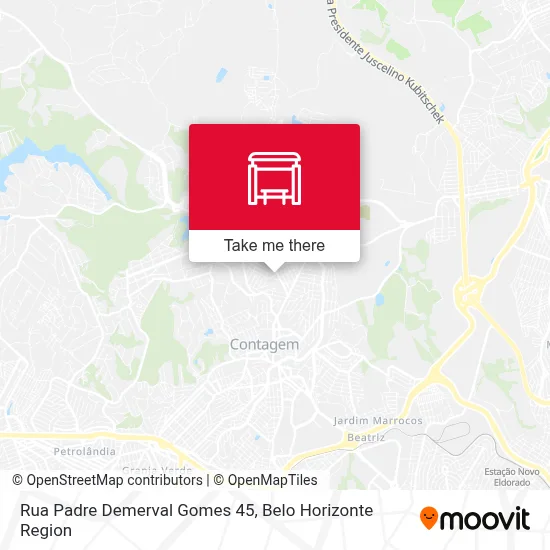 Rua Padre Demerval Gomes 45 map