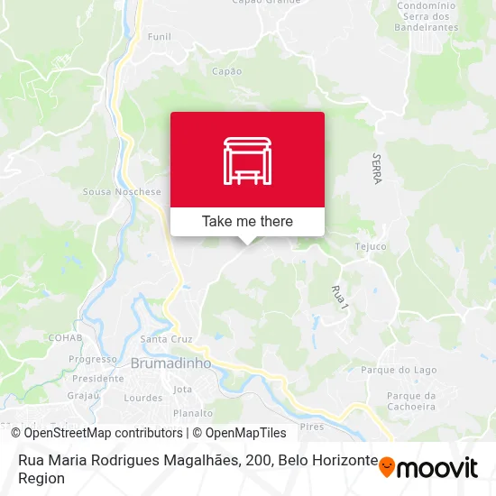 Rua Maria Rodrigues Magalhães, 200 map