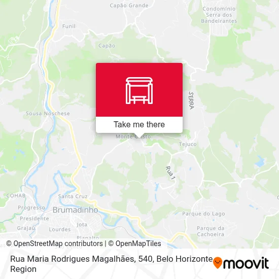 Rua Maria Rodrigues Magalhães, 540 map