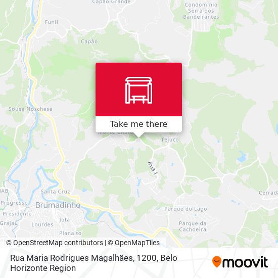 Rua Maria Rodrigues Magalhães, 1200 map