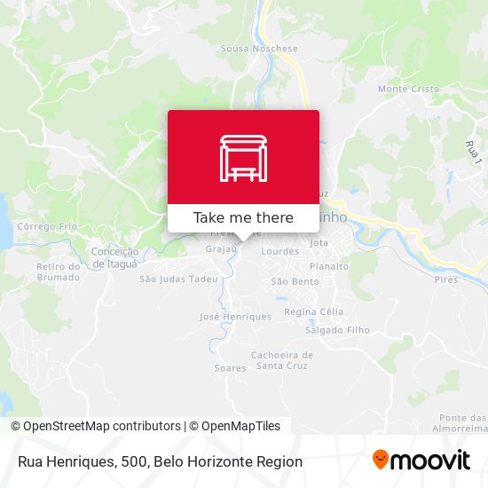 Rua Henriques, 500 map