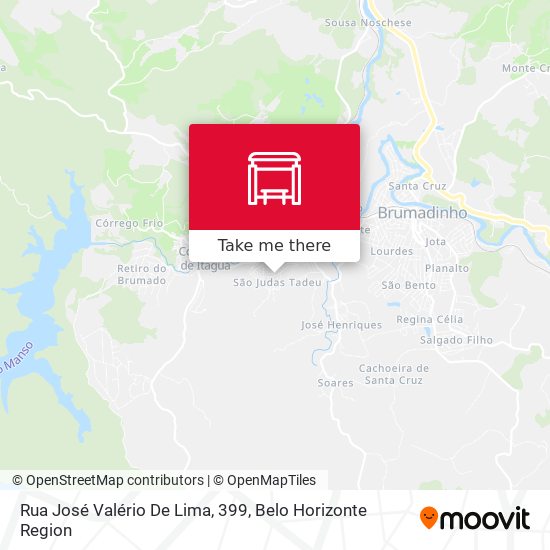 Rua José Valério De Lima, 399 map