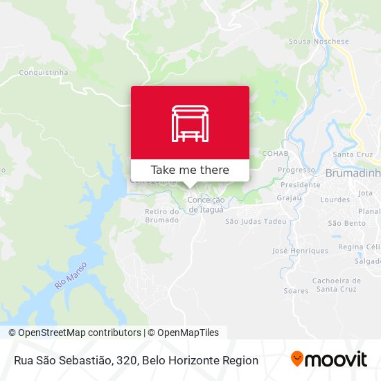 Rua São Sebastião, 320 map