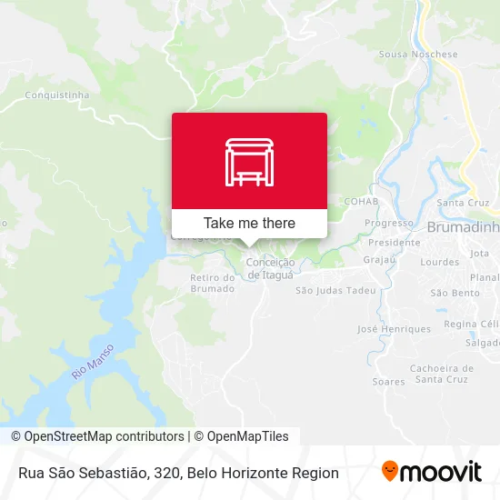 Rua São Sebastião, 320 map