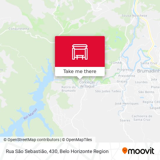 Rua São Sebastião, 430 map