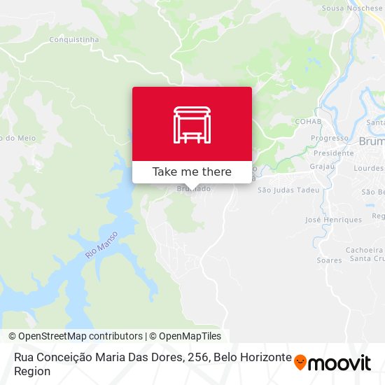 Rua Conceição Maria Das Dores, 256 map