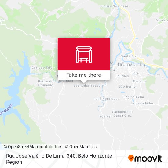 Rua José Valério De Lima, 340 map