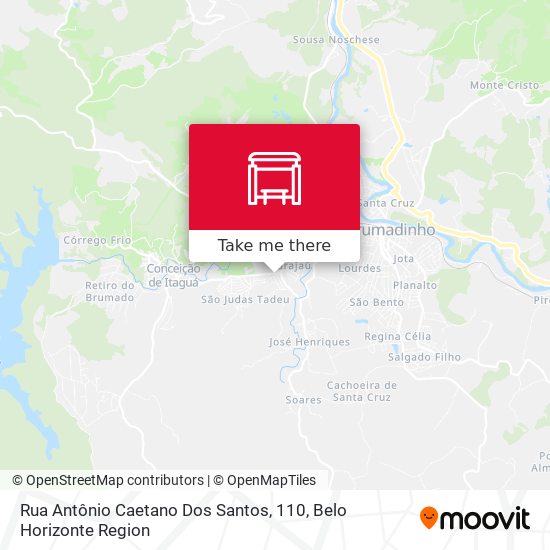 Rua Antônio Caetano Dos Santos, 110 map
