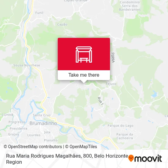 Rua Maria Rodrigues Magalhães, 800 map