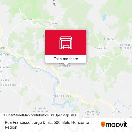 Rua Francisco Jorge Diniz, 500 map