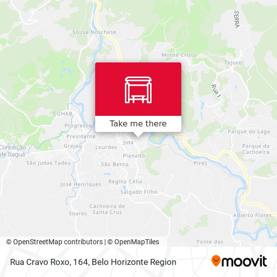 Rua Cravo Roxo, 164 map